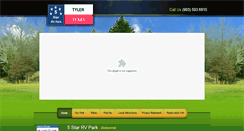 Desktop Screenshot of 5starrvpark.com